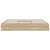 Otomanski krevet s pohranom Sonoma hrast 203 x 160 x 25 cm