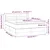 Vidaxl Box spring postelja z vzmetnico temno zelena 140x200 cm žamet
