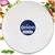 Orion Talerz deserowy porcelanowy biały DECORA 20 cm