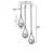OPVIQ Visilica Damla 3 Lu 846STL2868
