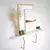 Hanah Home Zidna polica Lierre, 99x22 cm,Bela