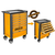 Ingco set 162 alata u metalnim kolicima HTCS271621