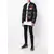 Dsquared2 - printed logo padded jacket - men - Black