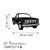 Wallity Zidna dekoracija Ford F150 Pickup Truck 1980, 60 x 37 cm, Crna