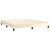 Vidaxl Box spring postelja z vzmetnico krem 160x200 cm umetno usnje