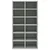 Stalak za cipele boja betona 54x34x100,5 cm konstruirano drvo