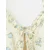 MANGO Top  svetlo modra / zelena / off-bela