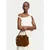 Ročna torba Tory Burch Romy 174221 Rjava