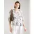 Fransa Bluza ARIANA svetlo zelena/bela