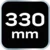 shumee Cevne ključe tip 90, 1,0, 330 mm