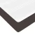 Vidaxl Konstrukcija postelje Drugo Temno rjava 160 x 200 cm blago