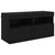 TV zidne jedinice s LED-om 5 pcs Crni hrast 40,5 x 30 x 90 cm