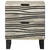 vidaXL Posteljne mize s predalom 2 pcs Oreh 40 x 33.5 x 46 cm