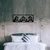 Wallity Zidna dekoracija Three Monkeys L, 100x36cm, Crna