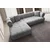 ATELIER DEL SOFA Ugaona garnitura Petra Left Grey