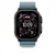 49mm Light Blue Alpine Loop - Small - Black Titanium Finish