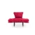 Atelier del Sofa Fotelja Nitta 95x85x70cm Bordo