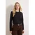 Trendyol Milla ženska majica model Twoaw25Ts00001, crna-bela