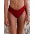 Mint Velvet Bikini hlačke  temno rdeča