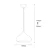 Conceptum Hypnose Luster Dodo-2422, 115cm 22x22 cm