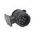 shumee Adapter vtičnica 13/7 12/24V ponikljani vtiči Premium elmot