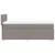 Vidaxl Box spring postelja z vzmetnico taupe 100x200 cm blago