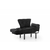 ATELIER DEL SOFA Fotelja Nitta Single Black