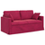 Set sofe 2 pcs Vinska crvena 158 x 78 x 80 cm Baršun