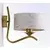 Jupiter 2111 - Zidna lampa KASZMIR 1xE27/15W/230V bela/zlatna/dekor mermera