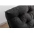 Atelier del Sofa Trosed na razvlačenje Saki 185x120cm Tamnosivi
