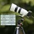 K&F Concept 3-Way Geared Tripod Head CNC Process Aluminum Alloy, High-Precision Fluid Head Load