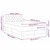 Vidaxl LED Box Spring Postelja z LED Temno modra 120 x 200 cm Žamet