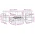Set vanjskih sofa 5 pcs Bijela i antracit 79 x 79 x 37 cm