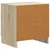 Noćni ormar s ladicama 2 pcs Hrast sonoma 43 x 34,5 x 44,5 cm