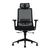 UGD Ergonomska kancelarijska stolica LumbarMax, Crna