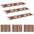 vidaXL Podloge za stopnice 15 kos 76 x 20 cm Rjava Poliester
