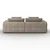 Bessagi Home Sofa Lea Chenille Beige