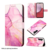 Maska na preklop Marble za Samsung S25 FE/ S731B pink