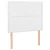Vidaxl Box spring postelja z vzmetnico bel 100x200 cm umetno usnje