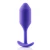 Analni čep B-vibe - Snug Plug 2, vijoličen