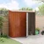 vidaXL vidaXL Vrtne hiške Rjava 203 x 85,5 x 200 cm Kovina, (5000143542)