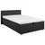Livetastic OBLAZINJENA POSTELJA 120 cm  x 200 cm , les, kovina, umetna masa, tekstil antracit