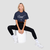 GymBeam Women‘s Earned Cropped T-shirt Midnight