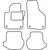 Textile car mats VW Eos 2006-2015