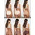 Trendyol Brown-Multicolored 6-Pack Micro Classic Knitted Panties