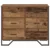 Komoda s ladicama 2 pcs Staro drvo 91 x 35,5 x 74,5 cm