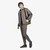 Jakna adidas 3 Stripes Satin Padded Jacket Branch L