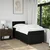 vidaXL vidaXL Box spring postelja z vzmetnico črn 90x190 cm blago, (21291583)
