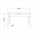 HANAH HOME Vina Walnut