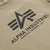 Alpha Industries Basic Big Logo dečja majica, maslinasto zelena